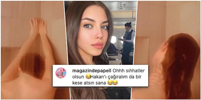 Hakan Sabancı İfşasıyla Gündemden Düşmeyen Aygün Aydın, Duş Alırken Çıplak Videosunu Paylaştı