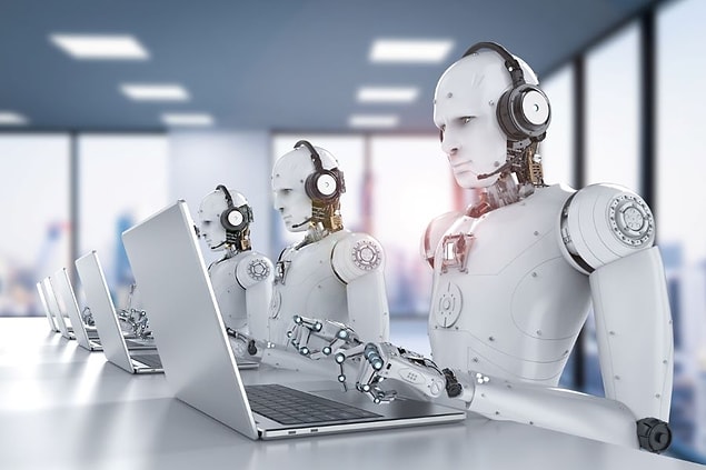 Robot işçiler!