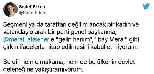 Erdoğan'ın İYİ Parti Genel Başkanı Akşener'i 'Bay Meral' Diyerek Hedef Alması Tepkilerin Odağında