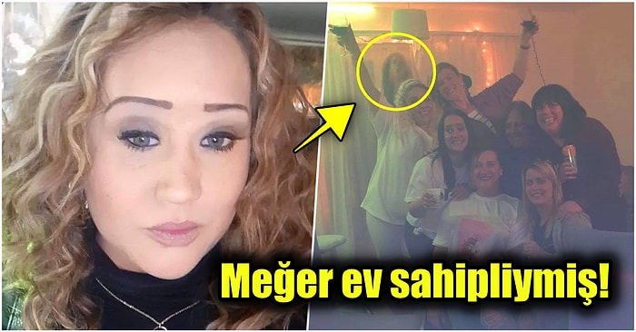 Çektiği Fotoğrafın Arkasında Hayalet Olduğunu İddia Eden Kadın