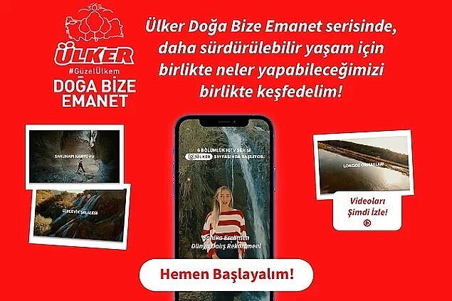 Tüm bu güzellikler kaybolmasın, gelecek nesillere güvenle aktarılabilsin diye seni de sürdürülebilir yöntemlere sahip çıkmaya, doğamızı, dünyamızı ve ülkemizi korumaya davet ediyoruz.
