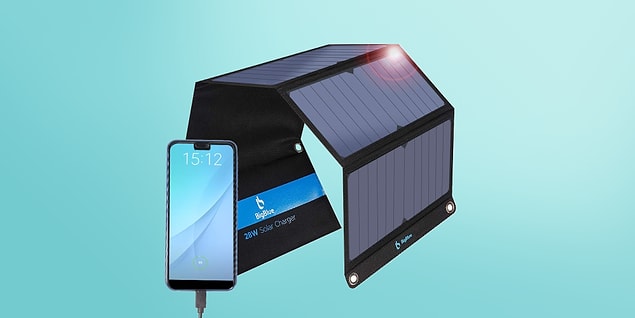 3. Şarj sorununu kökünden çözecek güneş enerjisiyle çalışan şarj aleti.
