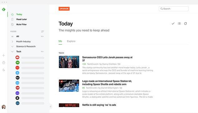 3. Feedly