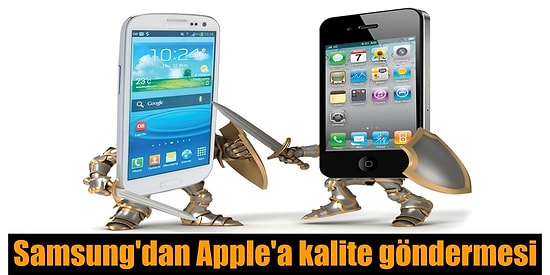 Samsung Rakibi Apple ile Video Aracılığıyla Dalga Geçti!