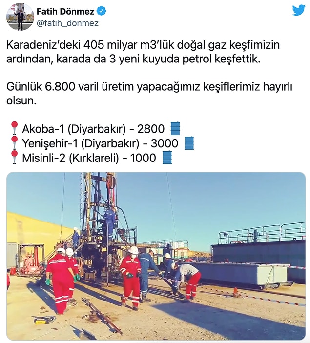 Bakanın paylaşımı şu şekilde 📌