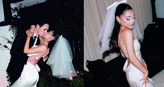 Ariana Grande ve Dalton Gomez'in Sürpriz Düğününden İlk Kareler Geldi! İşte Merakla Beklenen Ayrıntılar...