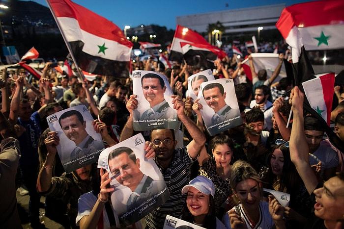 Suriye'de Devlet Başkanlığı 'Seçimini' Yüzde 95 ile Esad Kazandı