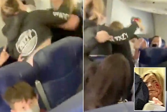 Emniyet Kemerini Takmasını İstediği Kadının Yumruklu Saldırısına Uğrayan Kabin Görevlisi