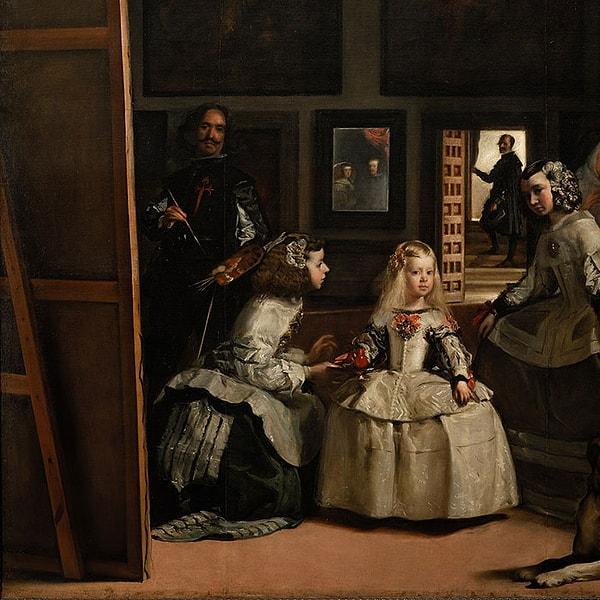 5. Resimdeki en az bir kişi The Office dizisindeki gibi sizlere bakıyorsa bu Diego Velázquez'dir.