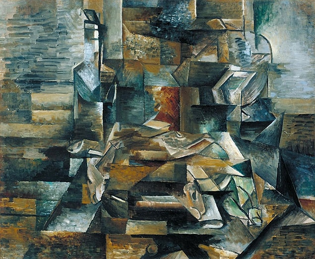 17. Ancak eğer sizde stres yaratan bir Tetris dizilimini hatırlatıyorsa bu George Braque'dur.