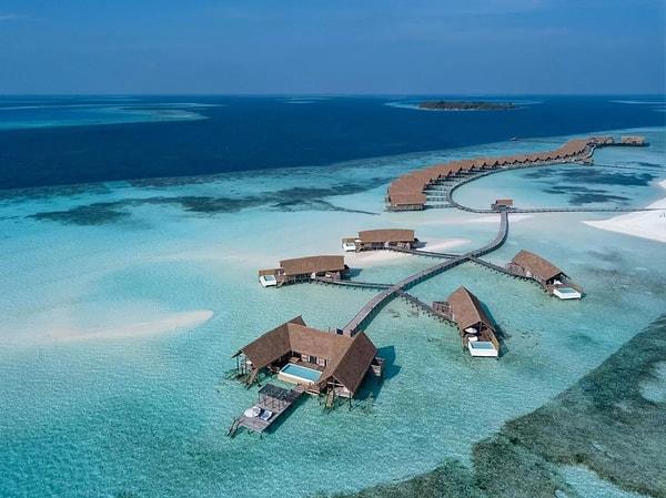 10. Maldivler'deki Kakao Adası