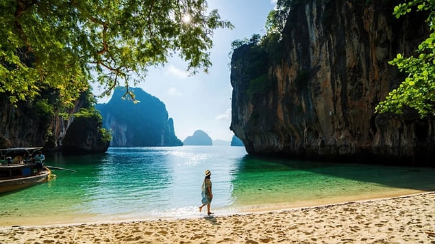 16. Tayland'da Rang Yai Adası