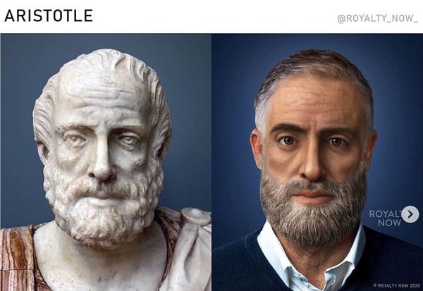 Греческий философ Аристотель