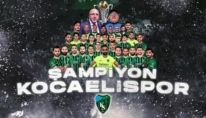 Efsane Geri Dönüyor! Sakaryaspor'u 4-0 Yenen Kocaelispor 11 Yıl Sonra TFF 1. Lig'e Çıktı