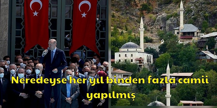 Hazır Camii Açılışı Gündemdeyken Gelin Biz de Diyanet'in Yayınladığı Türkiye'deki Camii Sayılarına Bakalım!