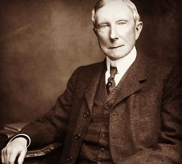 John D Rockefeller, Temmuz 1839'da Richford, New York'ta doğdu.