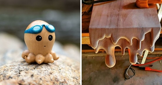 20 самых творческих и захватывающих работ из дерева