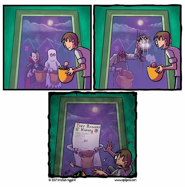 11. Что может быть страшнее истории браузера