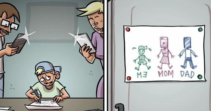 20 комиксов с неожиданной, иногда даже мрачной концовкой