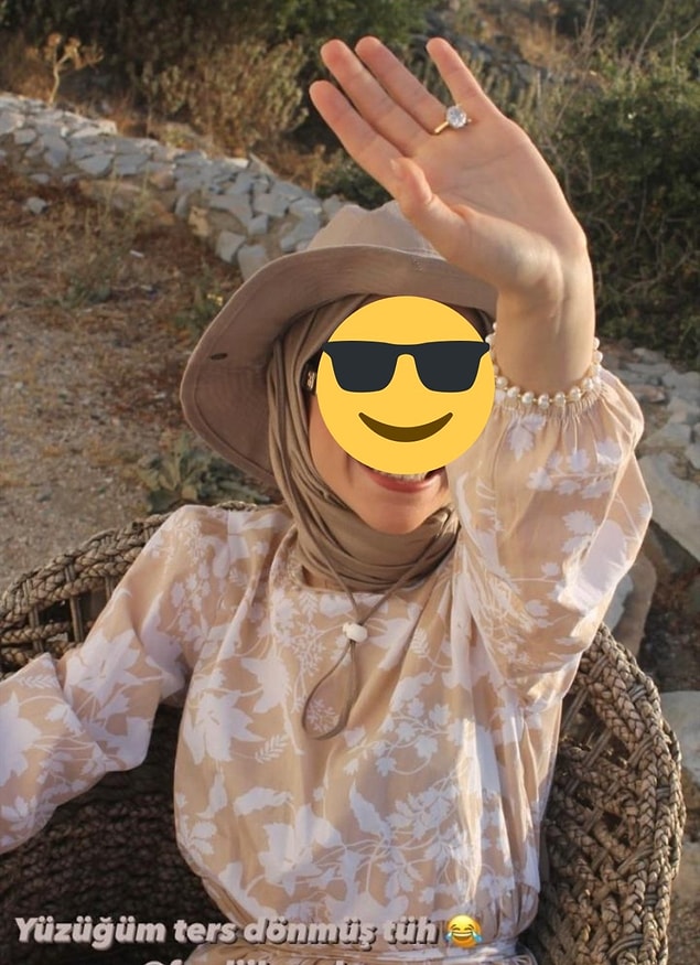 3. Tüh, şu yüzüğe bak sen.