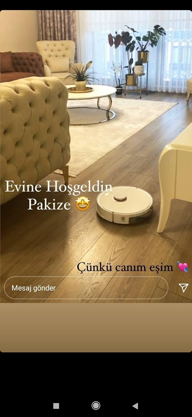 8. Robot süpürgesine isim koymayan kalmamış anlaşılan.