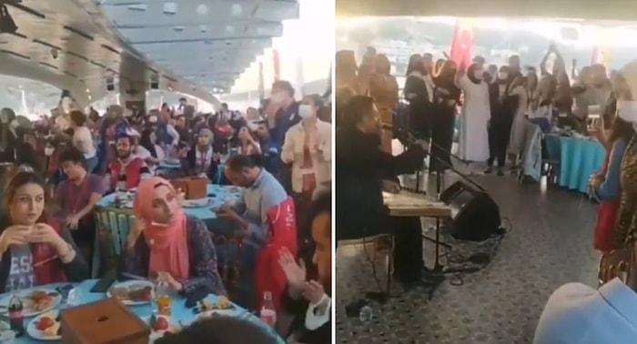 Gençlik ve Spor Bakanlığı’ndan Tepki Çeken Boğaz’da Fasıllı 'Fetih' Kutlaması