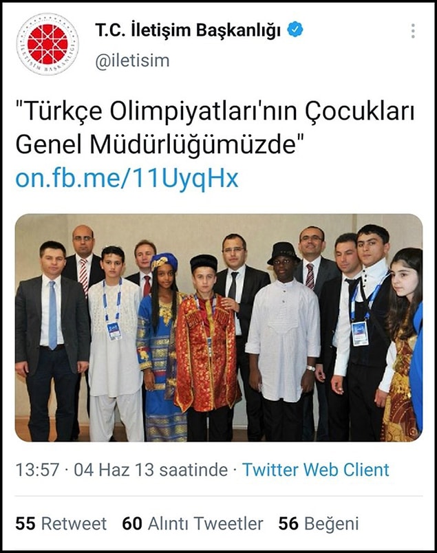Hesabın Basın-Yayın ve Enformasyon Genel Müdürlüğü'ne ait olduğu dönemde atılan ve apar topar silinen bazı paylaşımlar 👇