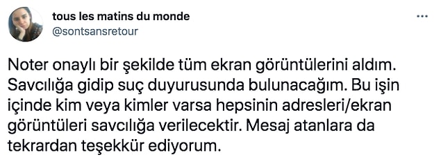 Elif de bu paylaşımların ardından suç duyurusunda bulunacağını açıkladı. Umarım bir an önce bu sapık Elif'e zarar vermeden bulunur!