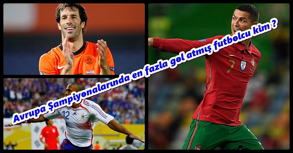Avrupa Şampiyonalarında En Çok Gol Atan Futbolcuyu Bulabilecek misin?