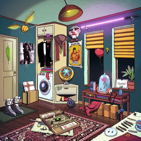 1. Сколько скрытых фильмов на картинке?