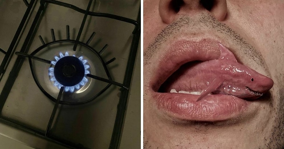 25 самых необычных и странных манипуляций с фотографиями от итальянского художника