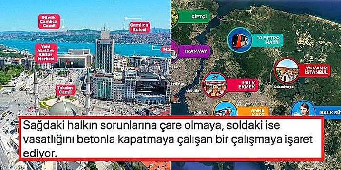 Kabataş Yalanı Mimarlarından Olan AKP'li Halime Kökçe'den Anlam Veremeyeceğiniz Görsel Karşılaştırması