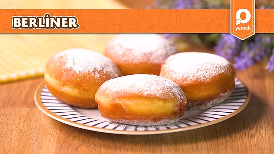 Yumuşacık Dokusuyla, Ahududu Dolgulu Berliner Nasıl Yapılır?