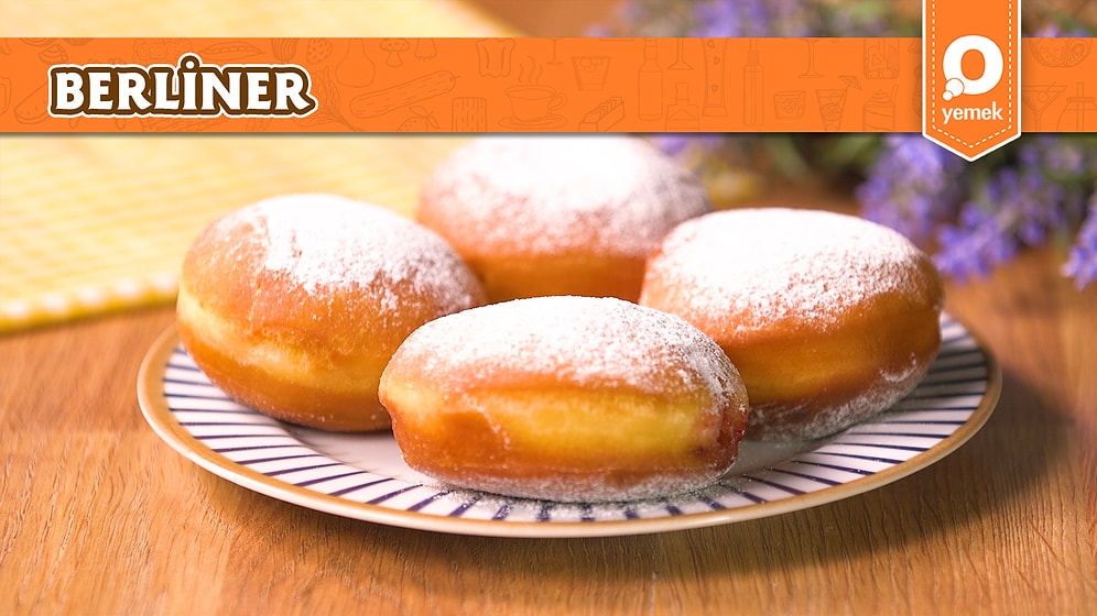 Yumuşacık Dokusuyla, Ahududu Dolgulu Berliner Nasıl Yapılır?