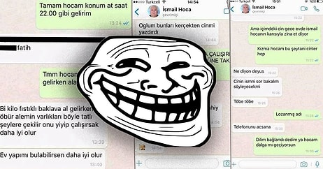 İnterneti Yeni Bağlatanlar İçin: Whatsapp'ta Yakaladığı Cinci Hocaya Musallat Olup Acımasızca Trolleyen Genç