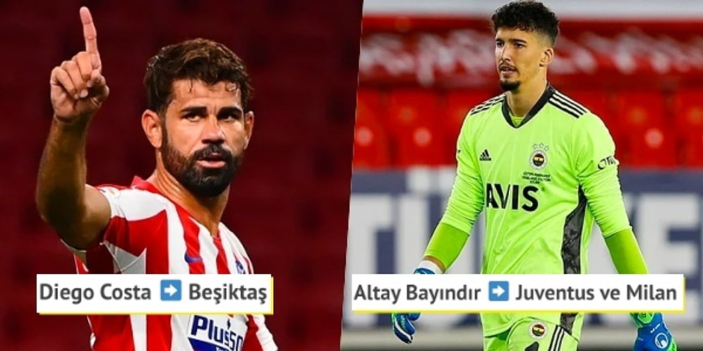 Taraflı Tarafsız Herkesi Heyecanlandıran Haftanın En Dikkat Çekici Transfer Dedikoduları