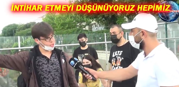 'Erdoğan'ın Karşısına Kim Gelirse Gelsin Veririm' Diyen Genç, 'Annemiz Babamız Olmasa Kendimizi Asacağız' Dedi