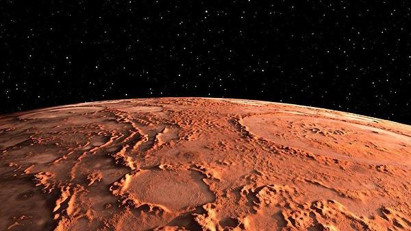 11. Mars'ın yüzeyi en kurak çölden bile daha kuru.