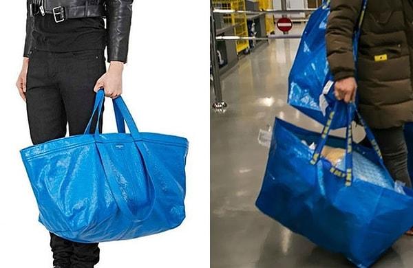 1. Balenciaga olabilir ama neden IKEA çantasına 2145 dolar verelim ki?