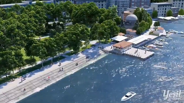 İBB, Bebek Sahili ve Türkan Sabancı Parkı'nı Yenileme Projesini Paylaştı