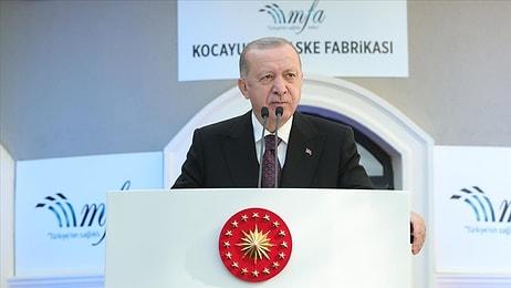 Erdoğan: 'Benim' Diyen Ülkeler, 100 Euro, 150 Euro Gibi Paralarla Maske Veriyor, Biz ise Ücretsiz Veriyoruz'