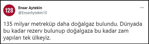 CHP Balıkesir Milletvekili Ensar Aytekin de zamlara dikkat çeken bir paylaşımda bulundu. 👇