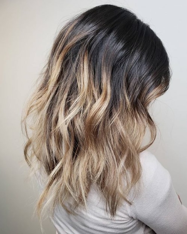 19. Ombre saç çok uzun zamandır popüler.