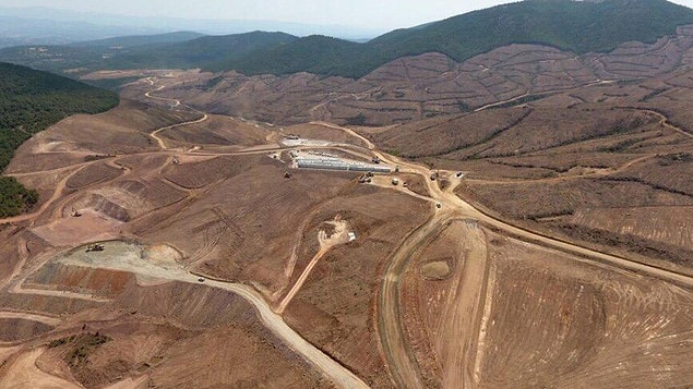 Kaz Dağları'nda maden için kesilen yüzbinlerce ağaç...