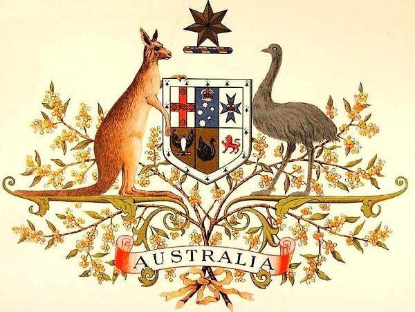 7. Avustralya'nın askeri üniformasında neden emu ve kanguru bulunduğunu biliyor musunuz?