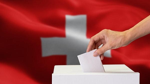 16. İsviçre halkı onaylamadığı bir kanunu 50 bin imza toplayarak referanduma taşıyabilir ve değiştirebilir.