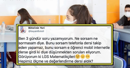 Binlerce Öğrencinin Ter Döktüğü Liselere Giriş Sınavı'nın Zorluğu Tepkilerin Odağında