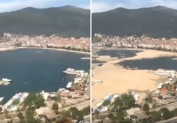 Marmara Denizi'nde Yaşanan Müsilaj Sorununun Ne Denli Büyük Olduğunu Gözler Önüne Seren Time Lapse Video