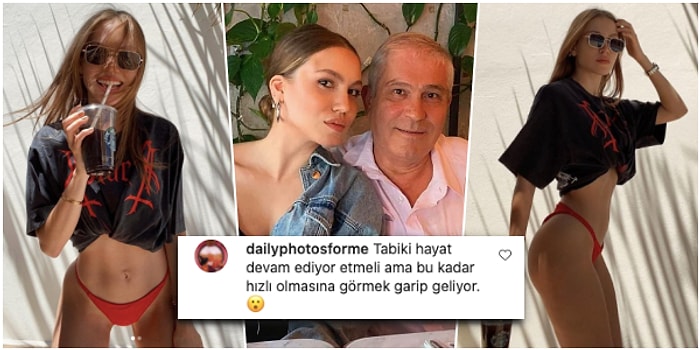 10 Gün Önce Babasını Kaybeden Duygu Özaslan, Bikinili Paylaşım Yaptığı İçin Gelen Korkunç Mesajı İfşa Etti