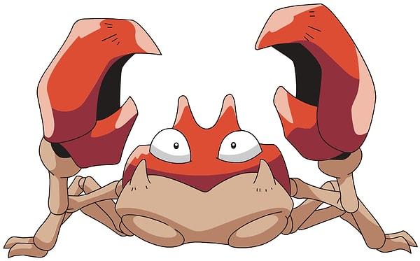 16. Krabby (crab + crabby, kötü huylu yengeç)